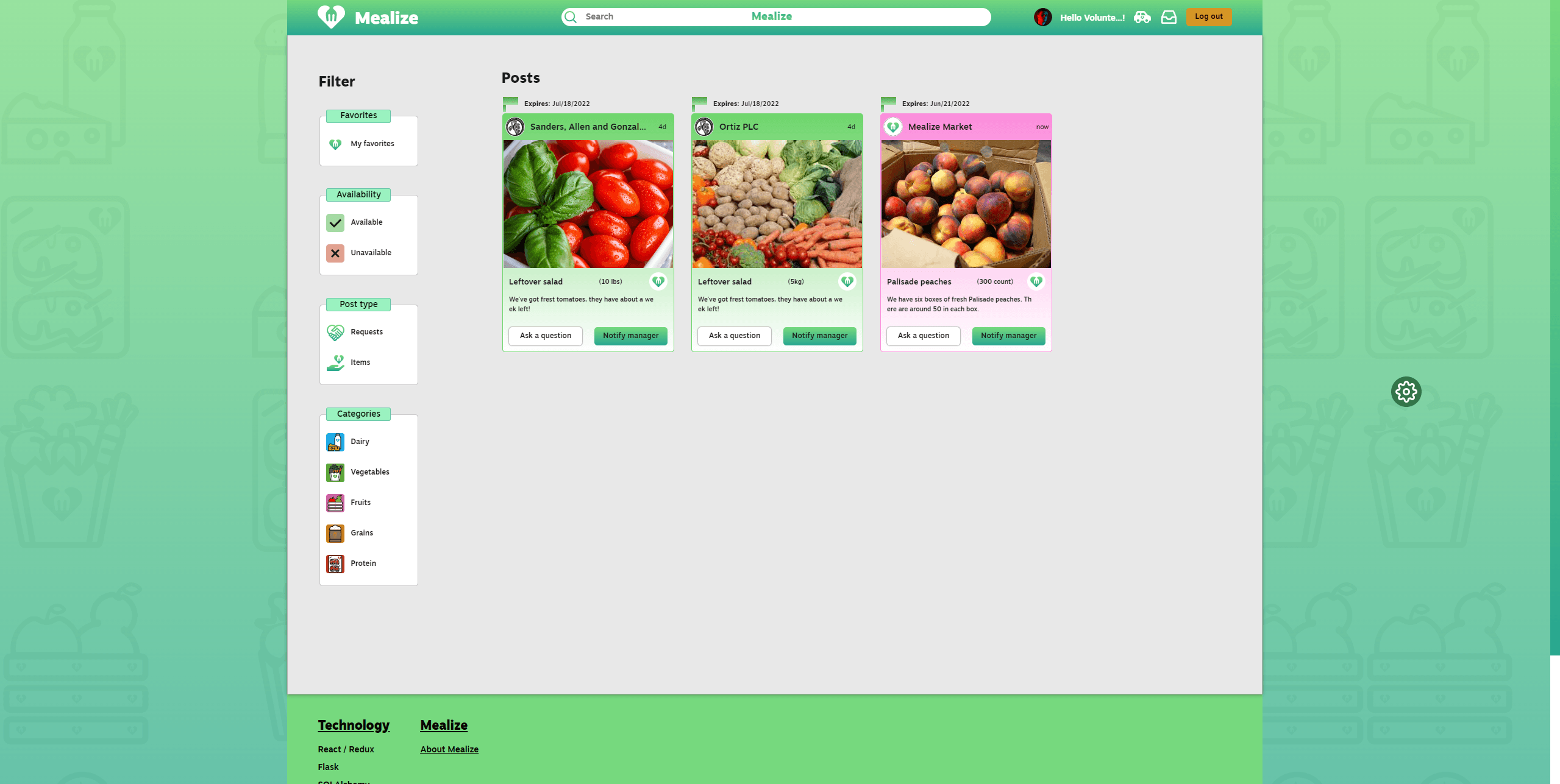 Notify managers about good items you find.