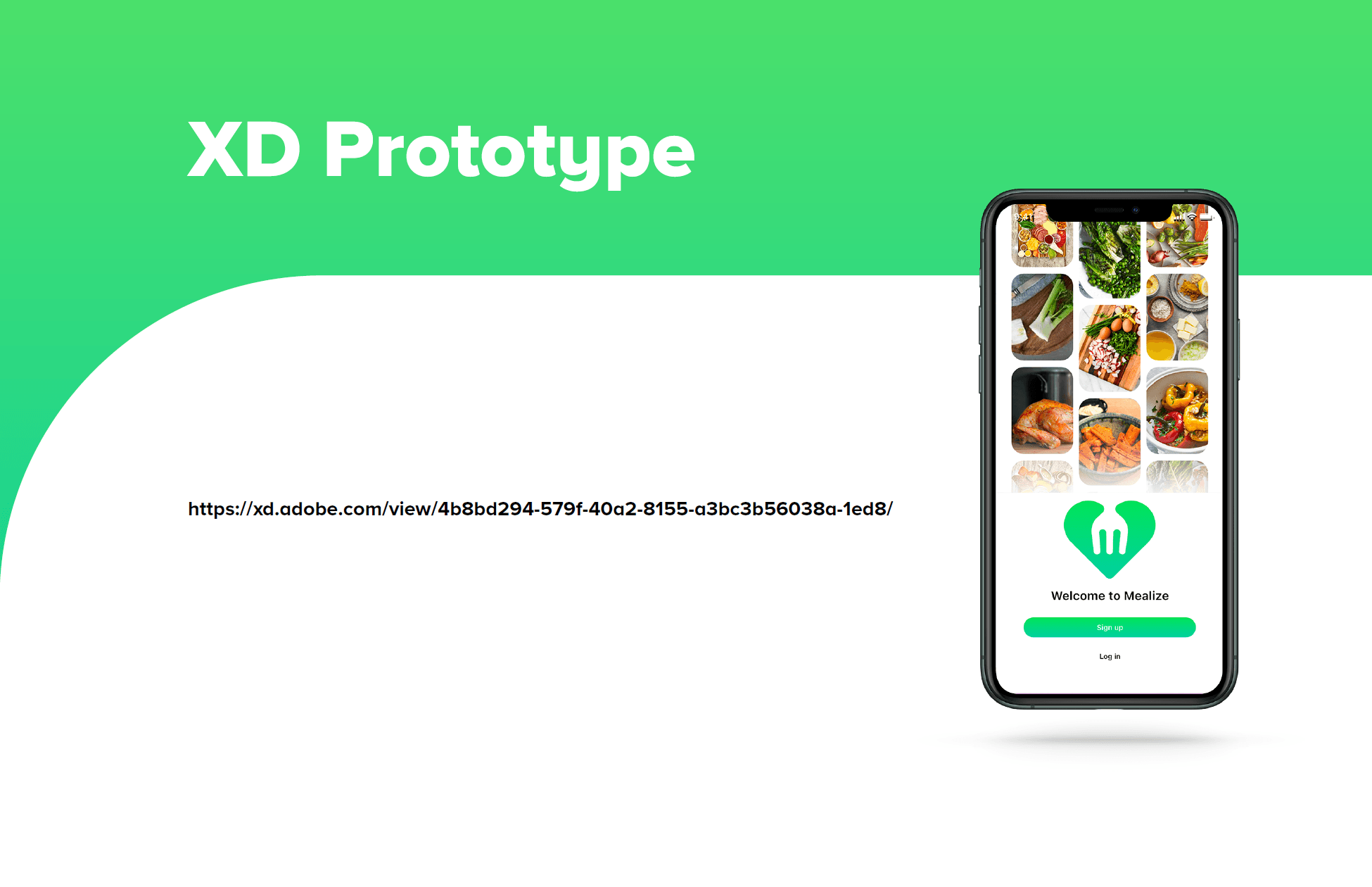 Clickable prototype — banner